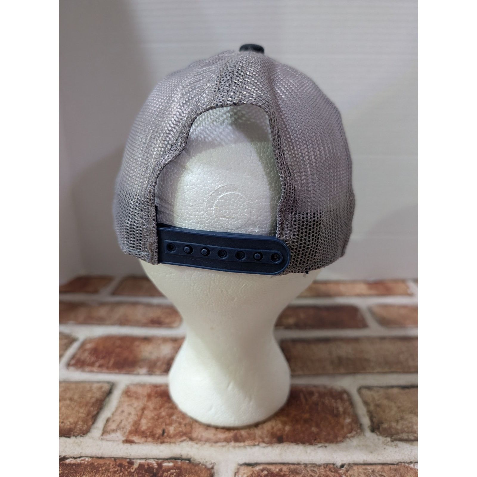 Cabelas Cabela's Ball Cap Hat OSFM Gray Adjustable Mesh Back Snap Size ONE SIZE - 3 Thumbnail