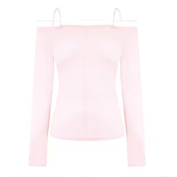 Jacquemus o1g2r1mq1024 Long Sleeve T-Shirts in Pink Size M / US 6-8 / IT 42-44 - 2 Thumbnail