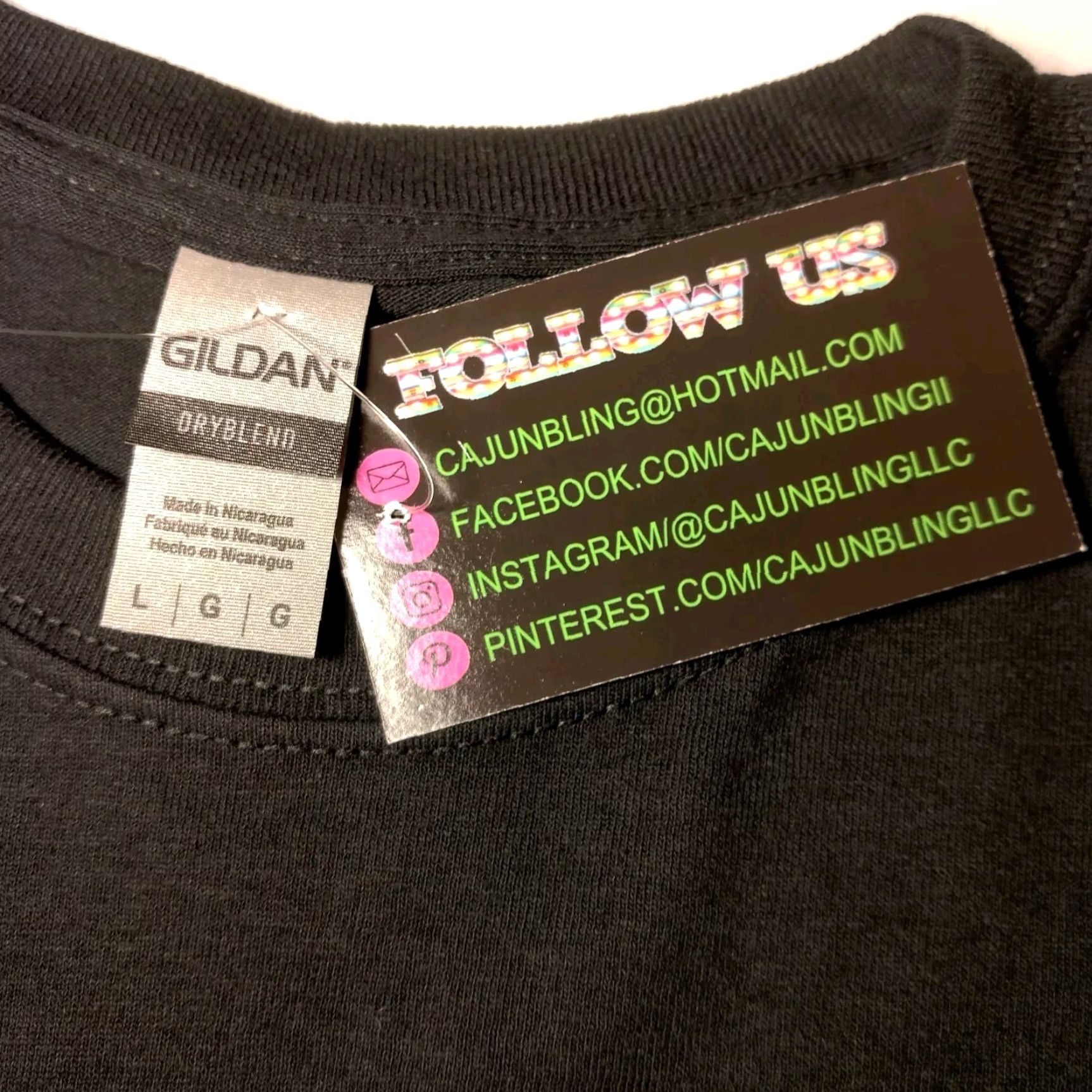 Gildan VINTAGE Gildan FFA Dad T-Shirt Men Large Black Farm Farming Agriculture Short Sleeve Crew Neck Cotton Blend Adult Size US L / EU 52-54 / 3 - 3 Thumbnail