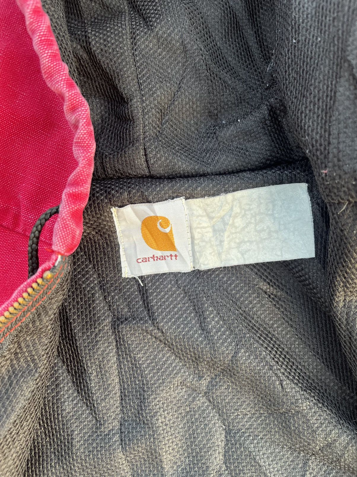 Carhartt × Vintage Vtg faded Carhartt Hooded Jacket Size US M / EU 48-50 / 2 - 5 Thumbnail