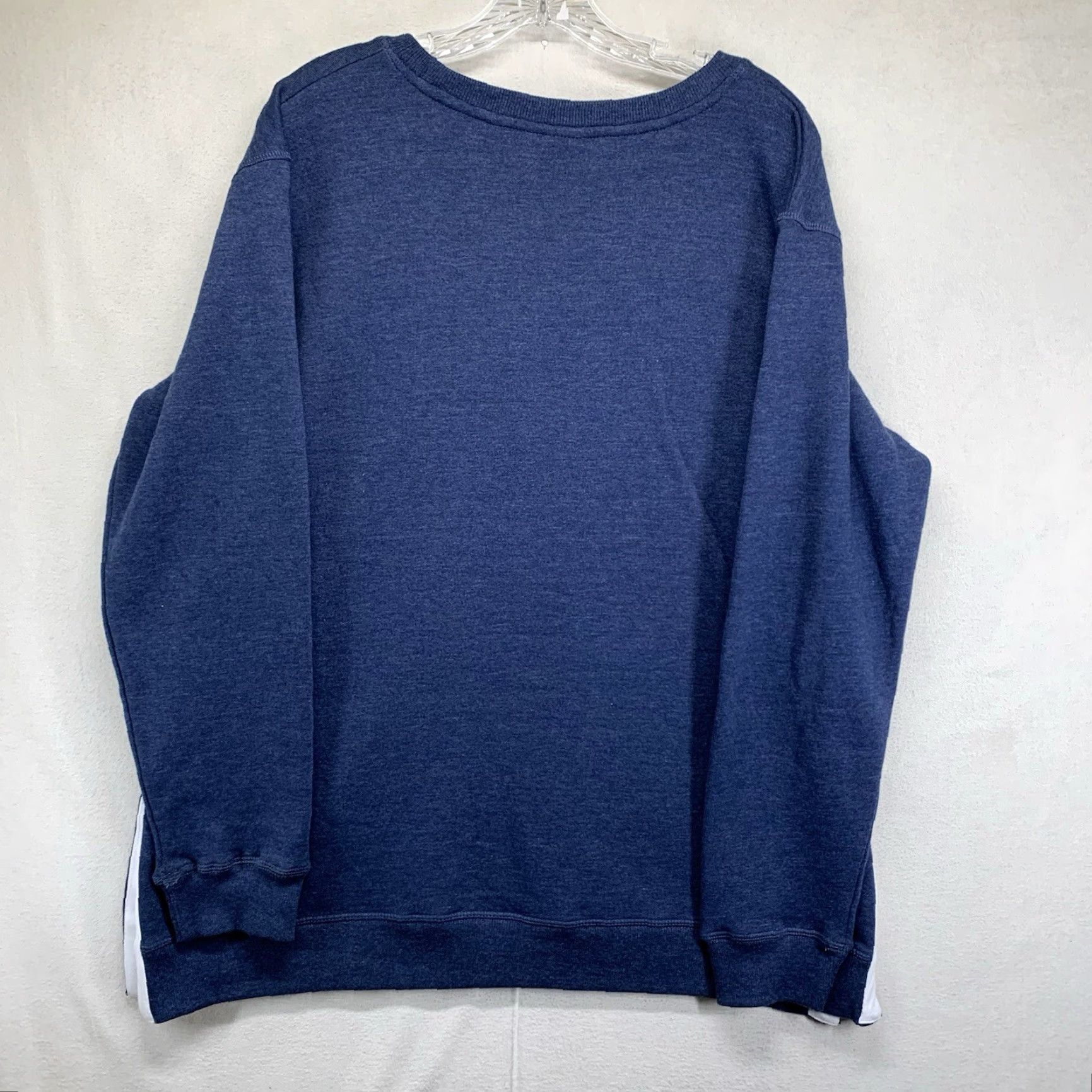 Vintage Women’s Sweatshirt L Blue Dog lovers UG Apparel University Logo Graphic Pullover Regular Long Sleeve All Seasons Lightweight Comfort Size L / US 10 / IT 46 - 3 Thumbnail