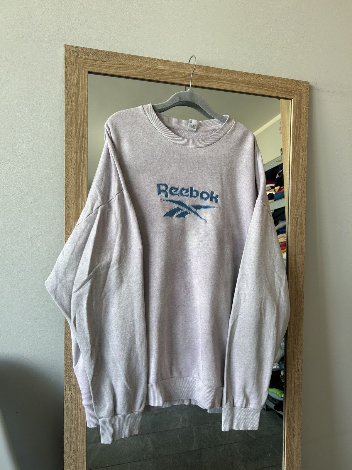 Reebok × Vintage Sweatshirt reebok vintage big logo handmade Size US XL / EU 56 / 4 - 7 Thumbnail