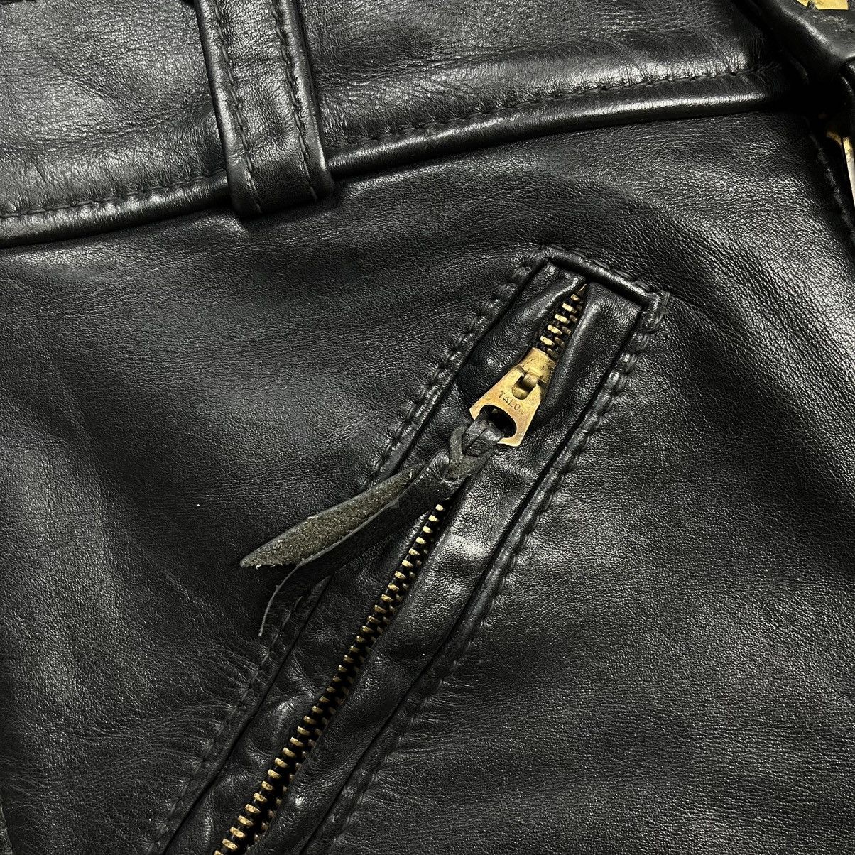 Isamu Katayama Backlash Vintage 70s Langlitz leather riding pants Size US 30 / EU 46 - 9 Thumbnail