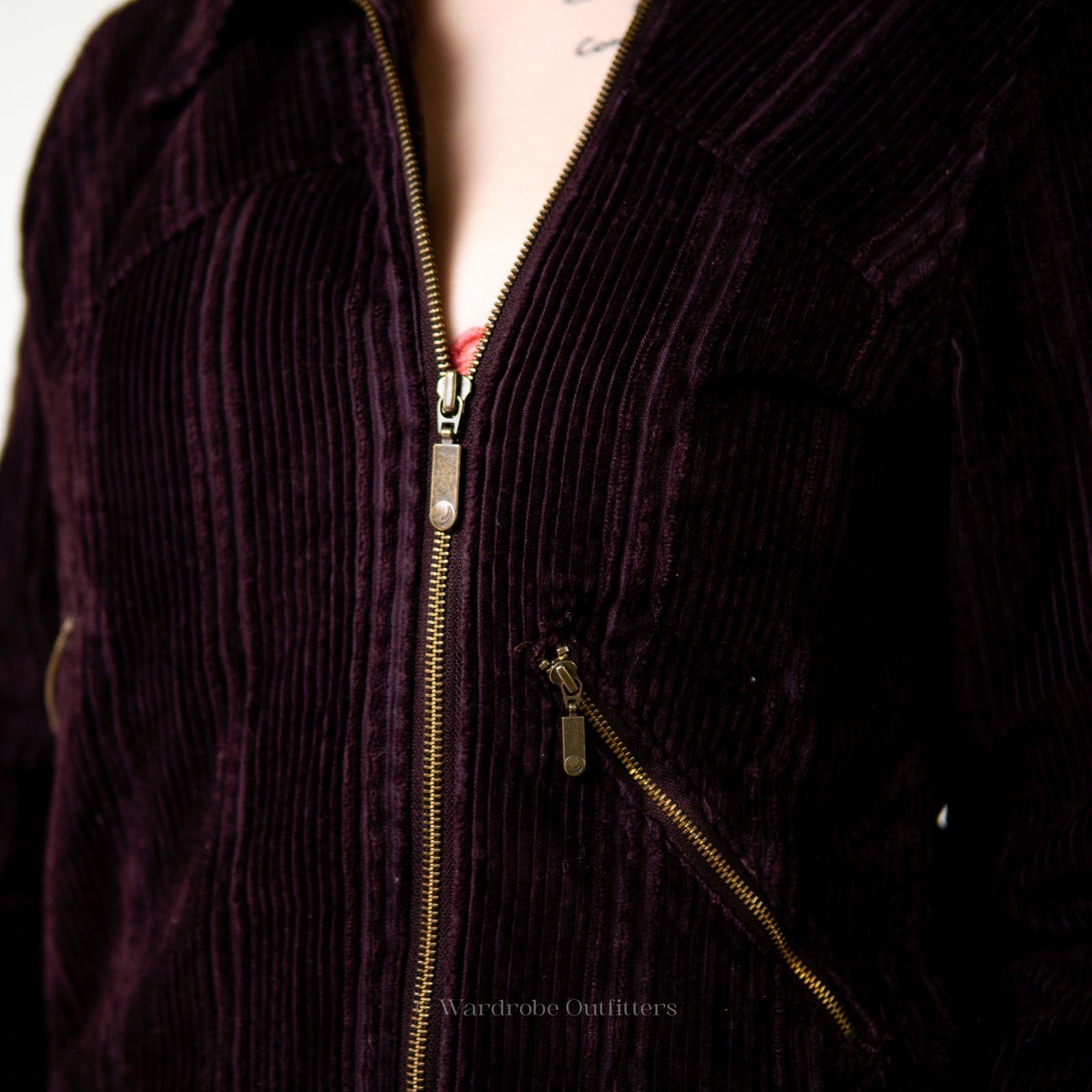 Columbia Columbia Corduroy Burgundy Ribbed Jacket - M Size M / US 6-8 / IT 42-44 - 5 Thumbnail