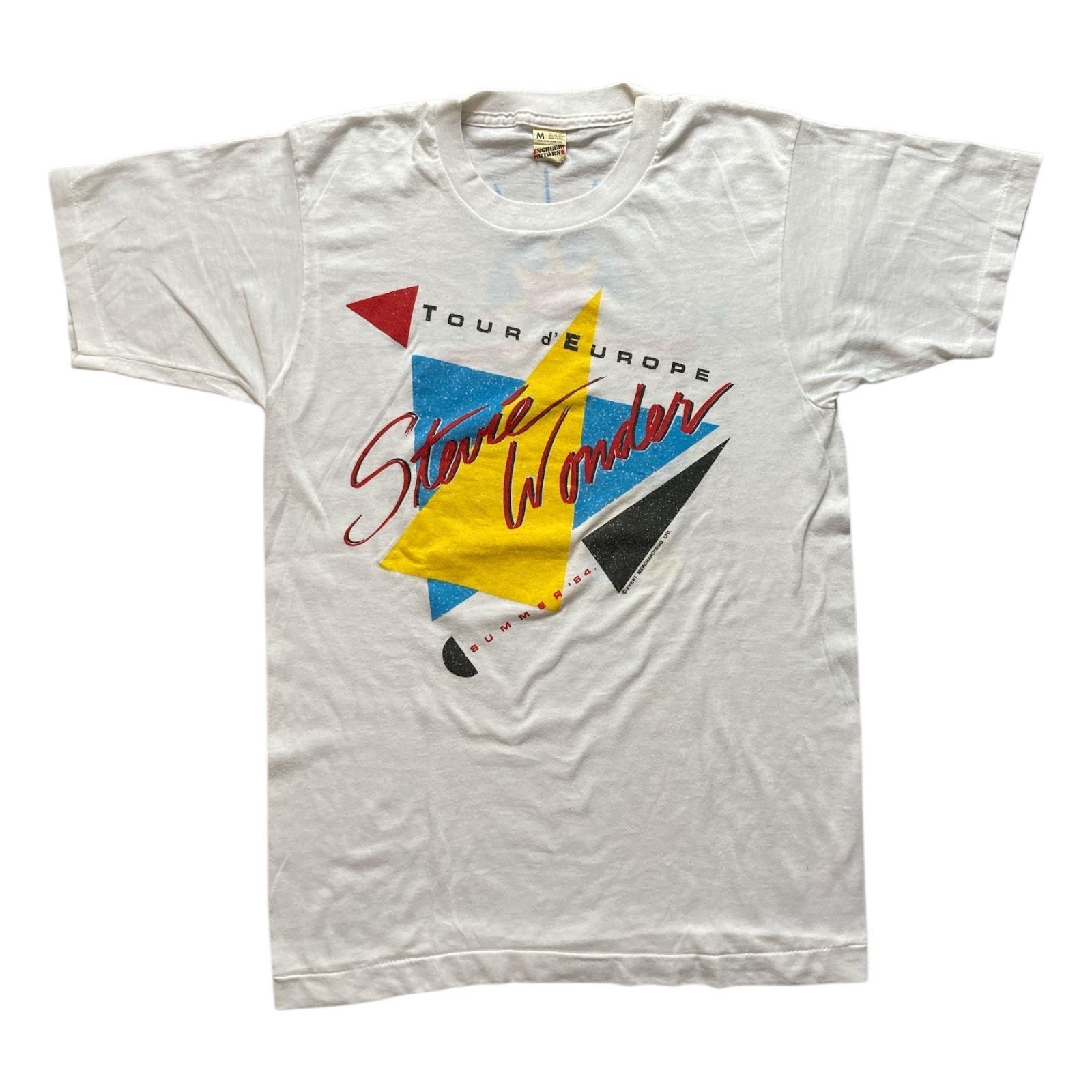 Other Stevie Wonder Tour Europe Summer 84 Vintage Single Stitch T- Size US M / EU 48-50 / 2 - 1 Thumbnail