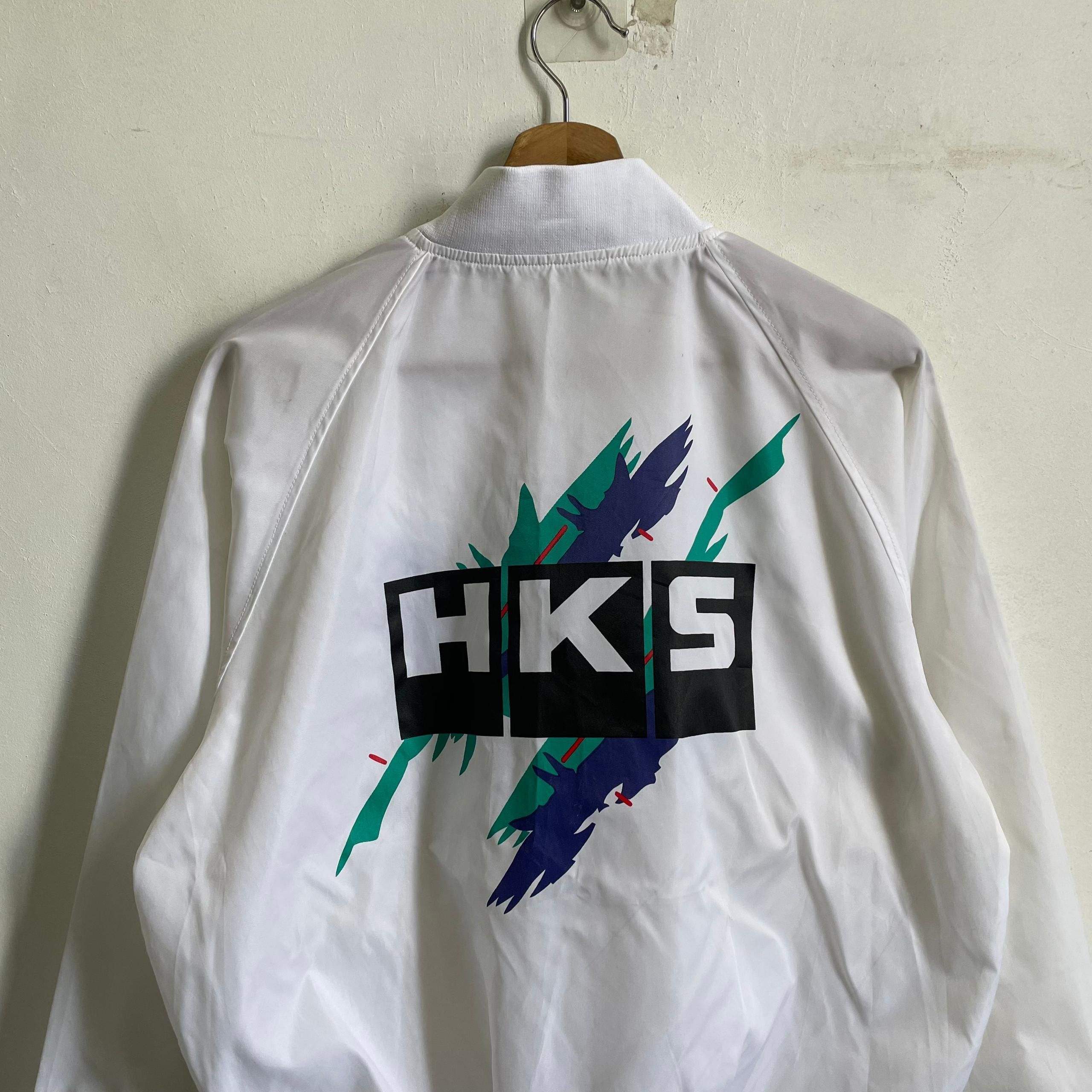 Japanese Brand × Vintage HKS Spill Oil Vintage Jacket Size US L / EU 52-54 / 3 - 1 Thumbnail