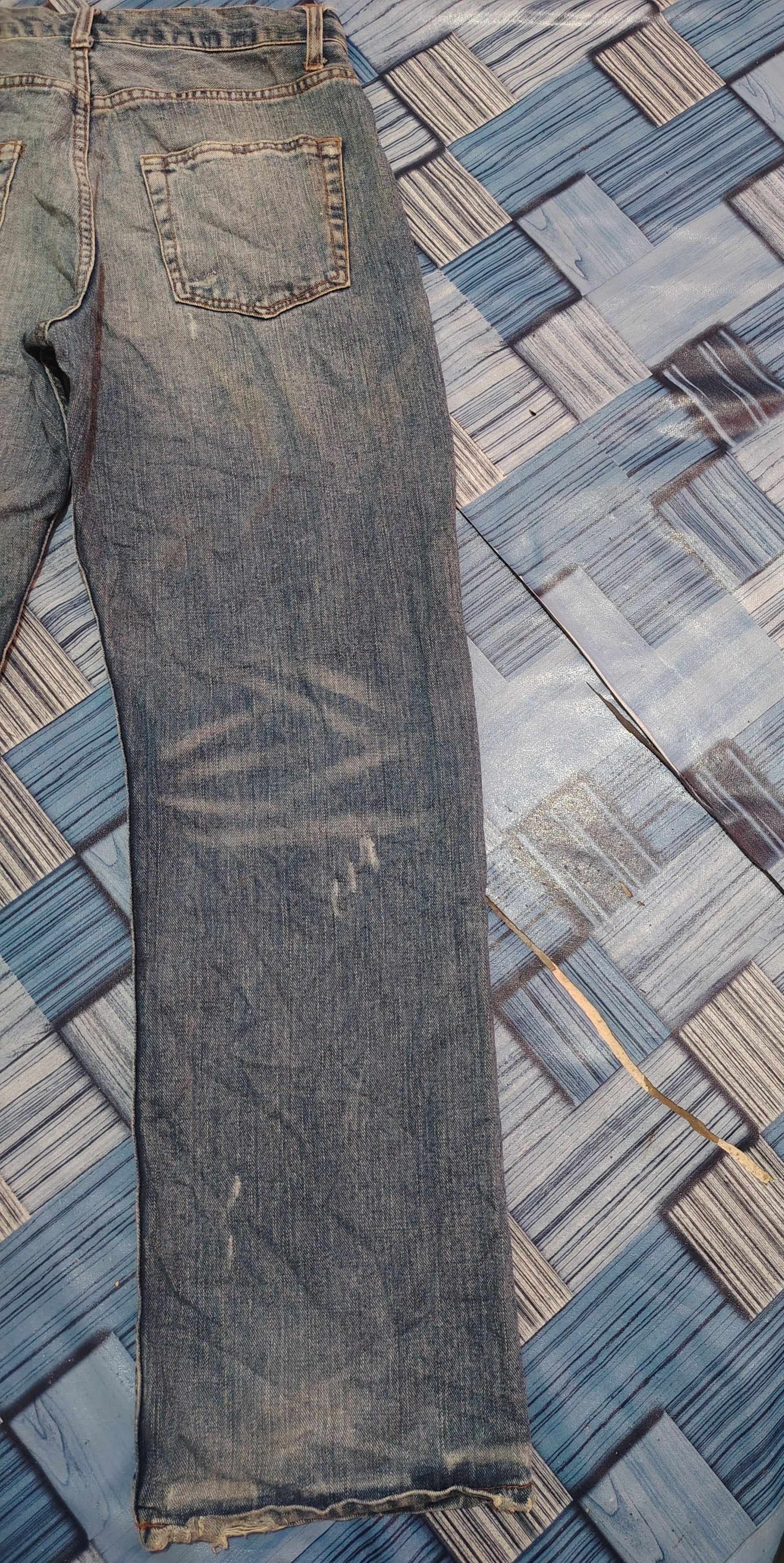 Who Decides War Japanese Nylaus Jeans Distressed denim Size US 32 / EU 48 - 11 Thumbnail