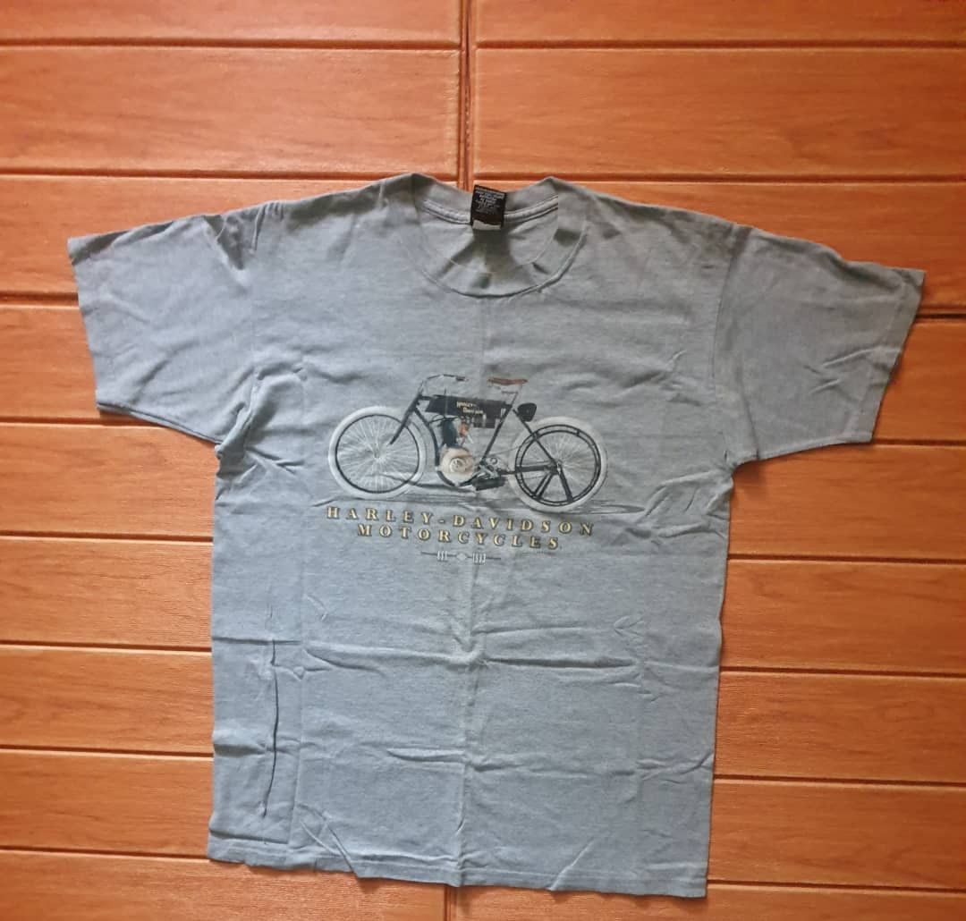 Harley Davidson 💥Harley Davidson Motorcycle legends grey colour shirt Size US M / EU 48-50 / 2 - 1 Thumbnail