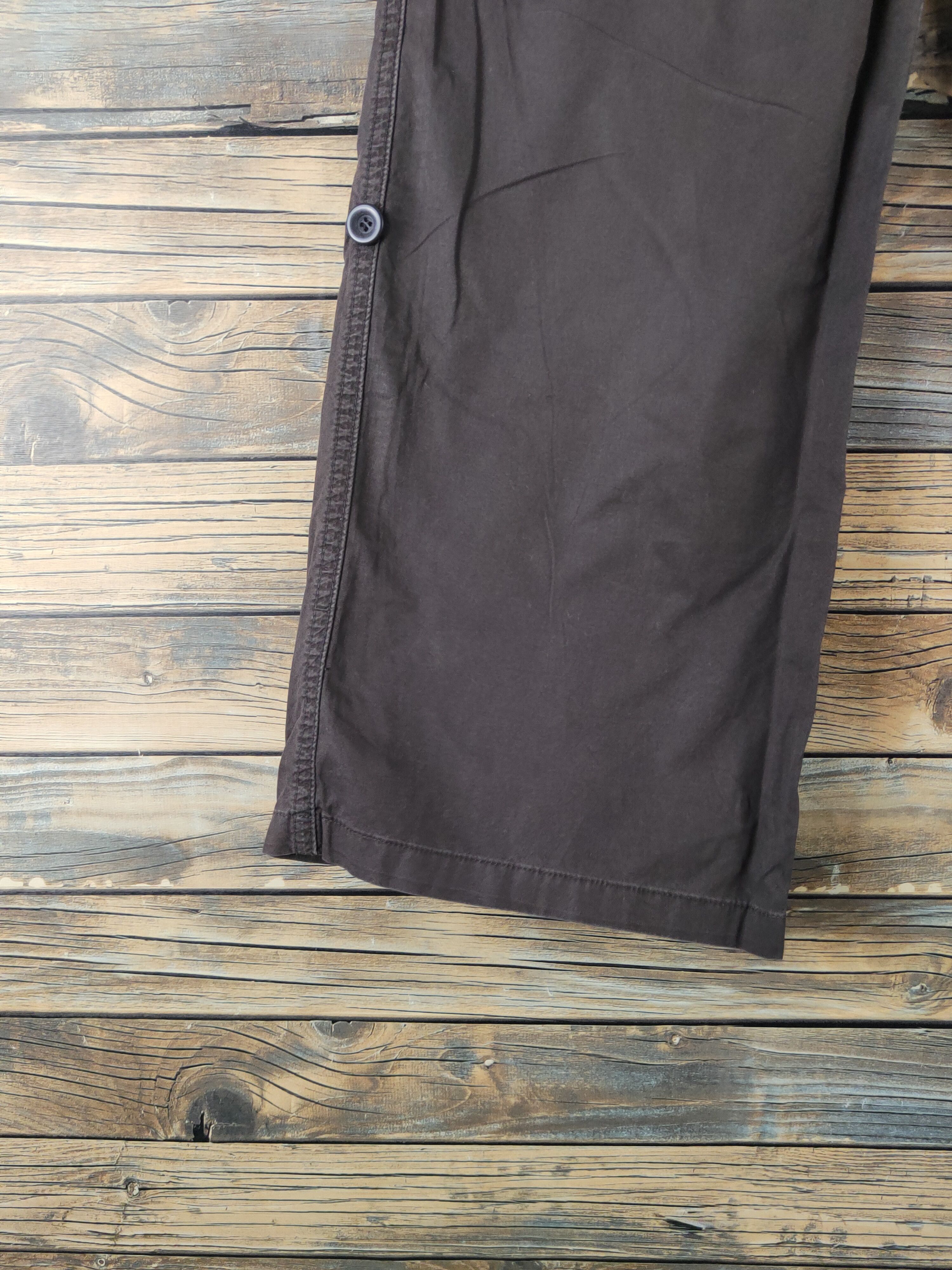 Japanese Brand DL Japanese Brand Brown Multipocket Casual Pants #2667 Size 27" / US 4 / IT 40 - 4 Thumbnail
