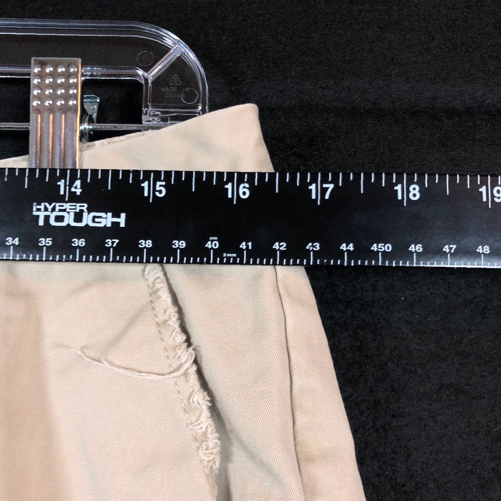 Eddie Bauer Eddie Bauer Womens Chinos Pants Tan Mid Rise Wide 100% Cotton Size 32" / US 10 / IT 46 - 7 Thumbnail