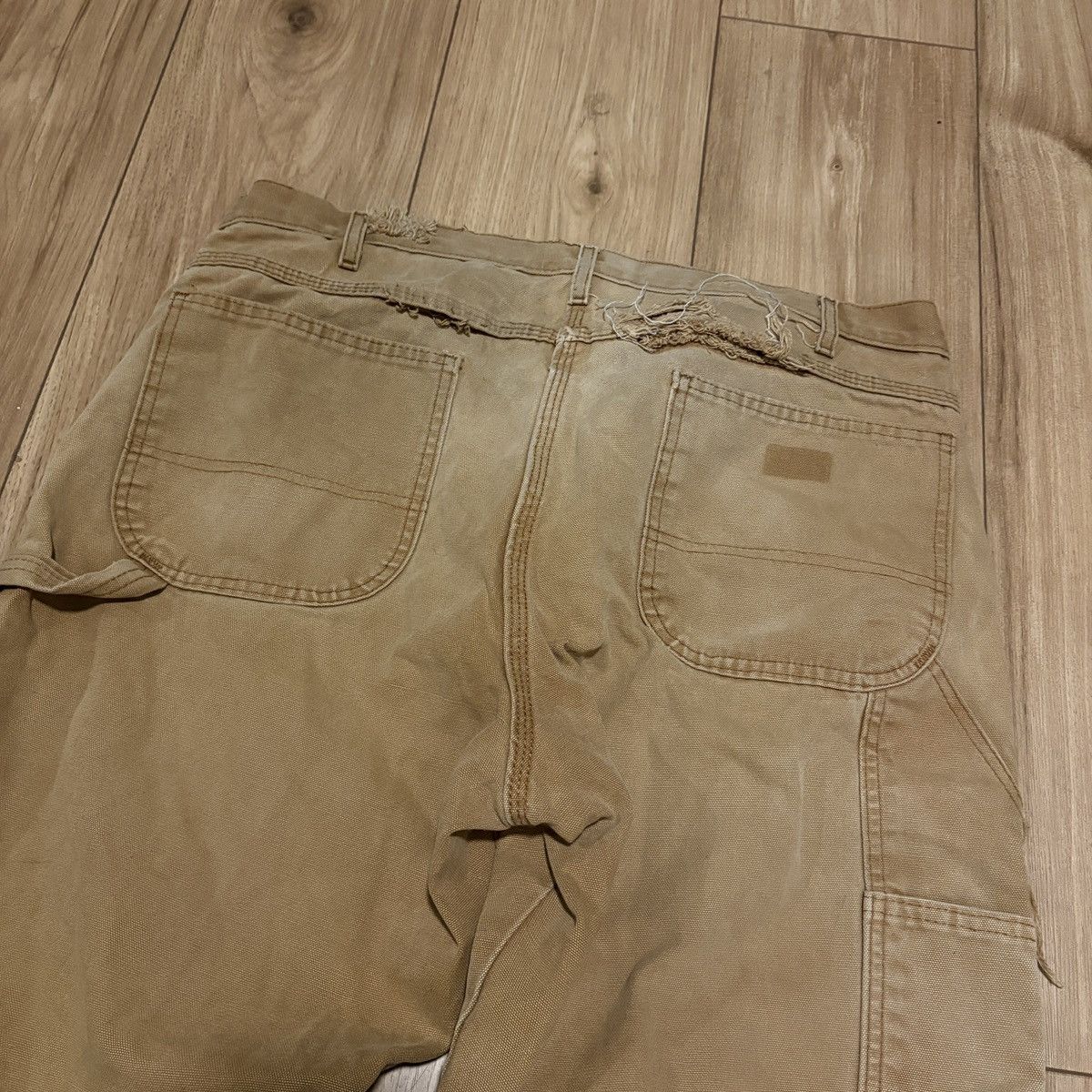 Carhartt Wip Carhartt Men's Canvas Work Khaki Pants Size US 36 / EU 52 - 3 Thumbnail