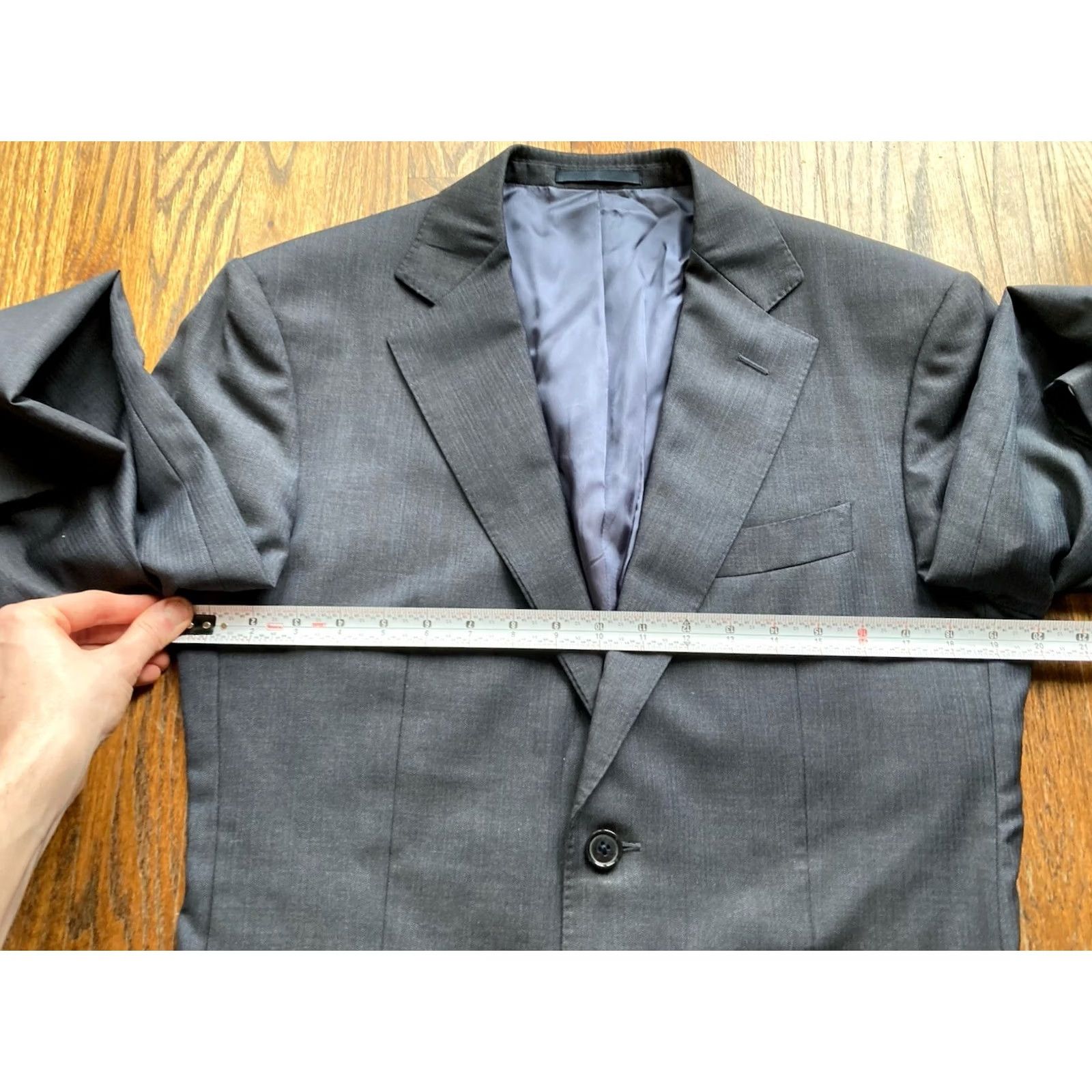 Suitsupply Suitsupply Blazer Jacket Sport Coat Mens Size 38L Wool Midnight Blue E Thomas Size 38R - 5 Thumbnail