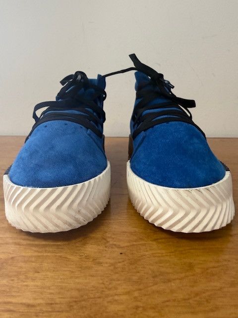 Adidas × Alexander Wang Adidas x Alexander Wang AW Skate Mid Blue Suede (AC6849) Size US 7.5 / EU 40-41 - 5 Thumbnail