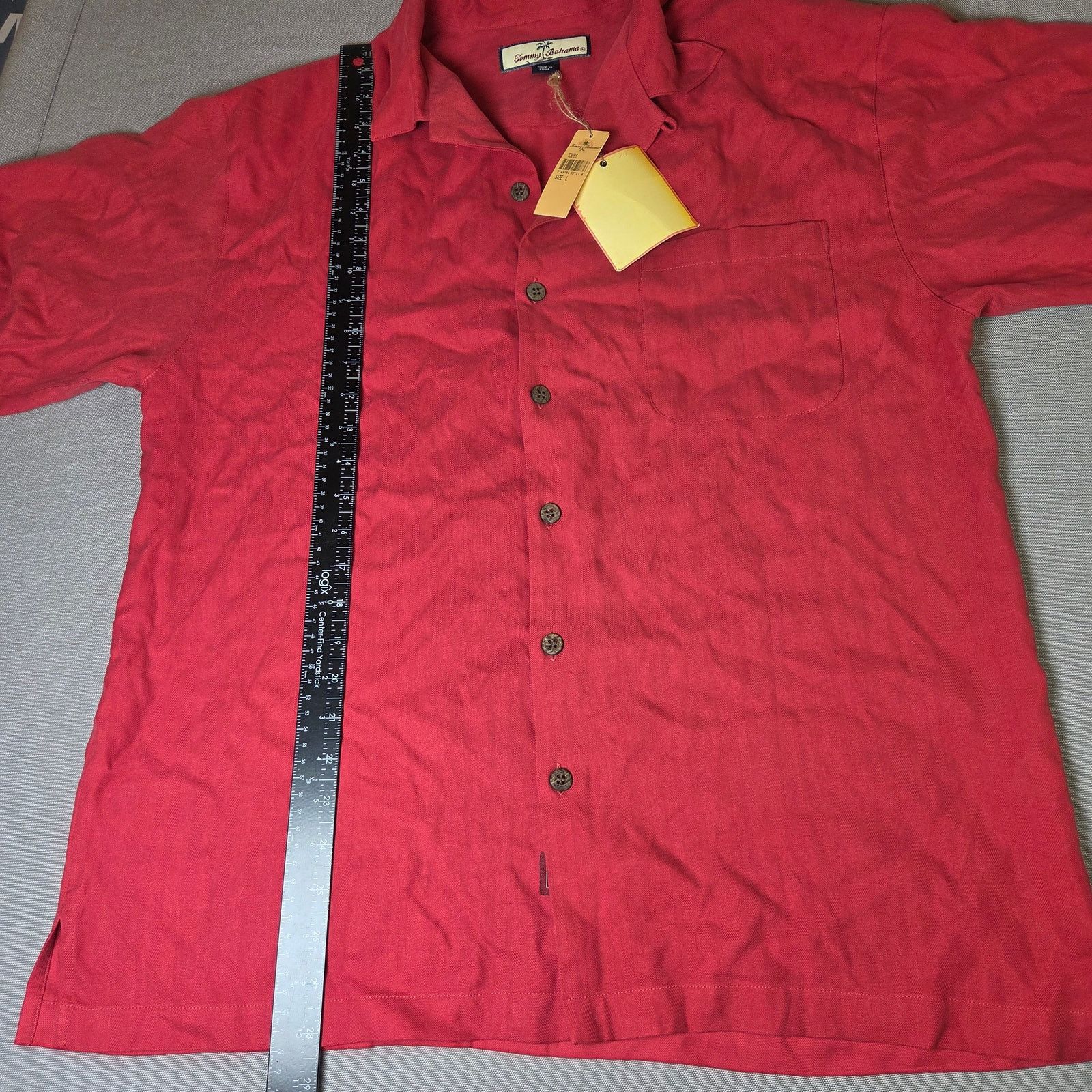 Tommy Bahama Tommy Bahama Poker Pirate Silk Shirt Size L Size US L / EU 52-54 / 3 - 11 Thumbnail