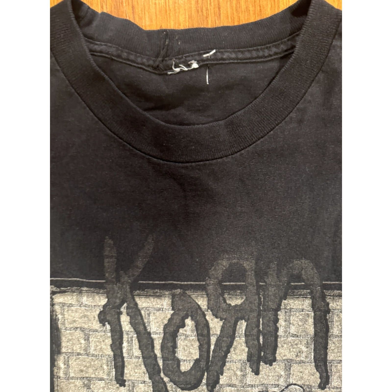 AAA VINTAGE Korn T-Shirt 2000s Nu Metal Rap Goth Band Sick Twisted Tour Size 2XL Black Mens Graphic Tee Band Tee 28-29” Shawl to Hem Size US XXL / EU 58 / 5 - 6 Thumbnail