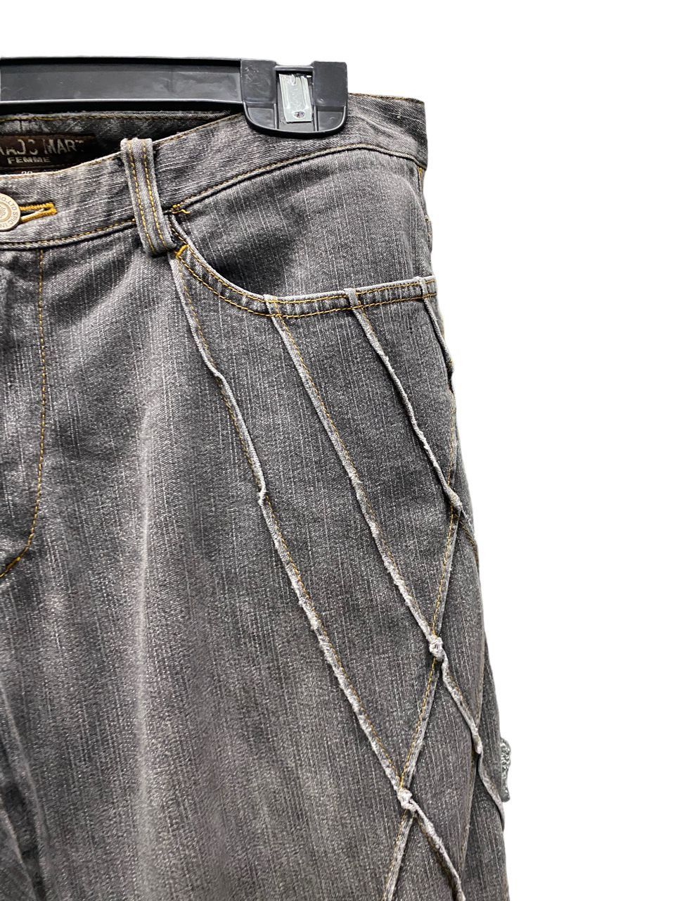 If Six Was Nine 💥BEST OFFER💥TORNADO MART FEMME DISTRESSED BOOTCUT DENIM Size 30" / US 8 / IT 44 - 12 Thumbnail