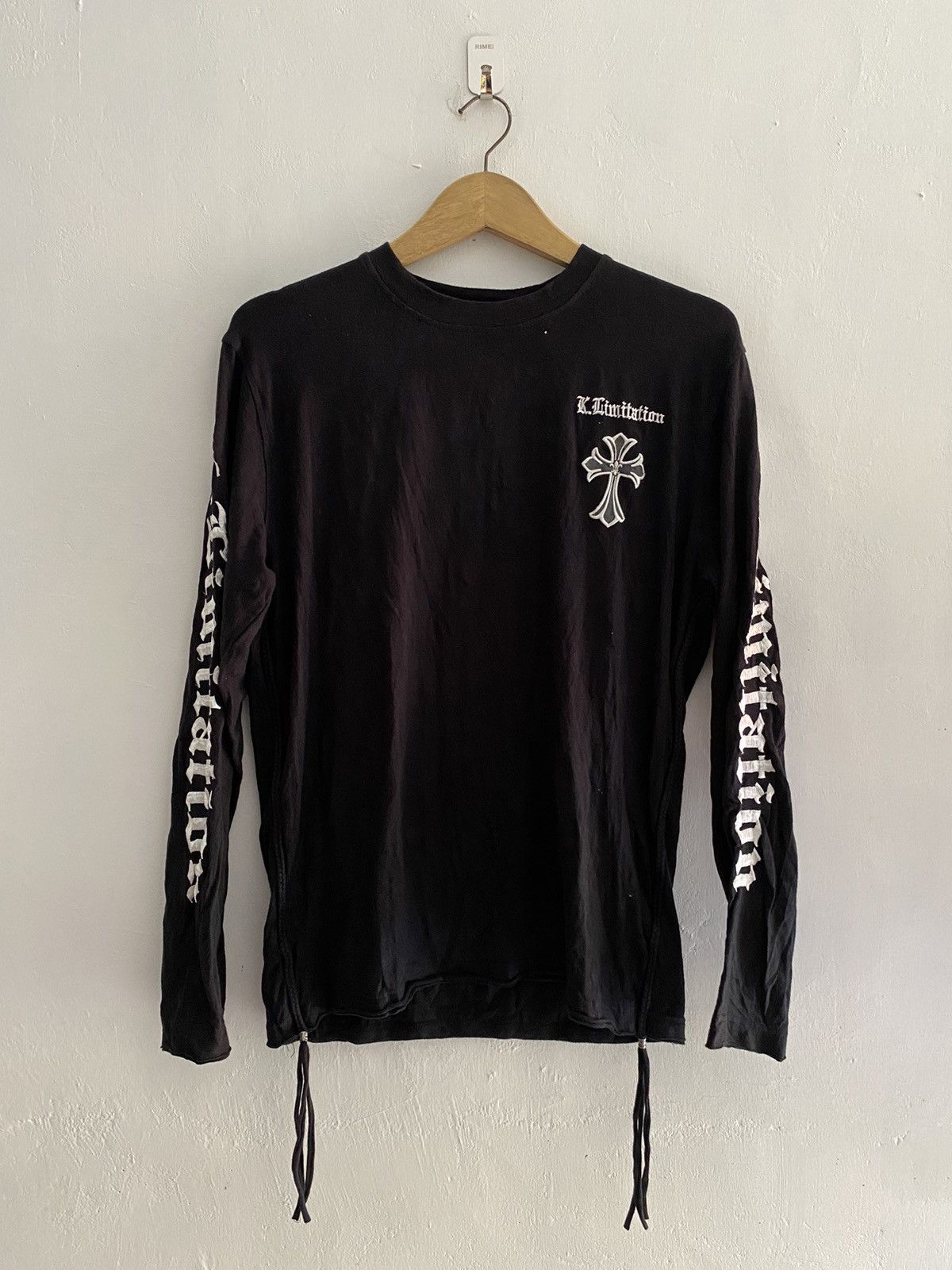 Isamu Katayama Backlash K.Limitation cross embroidered longsleeve tshirt Size US L / EU 52-54 / 3 - 1 Thumbnail