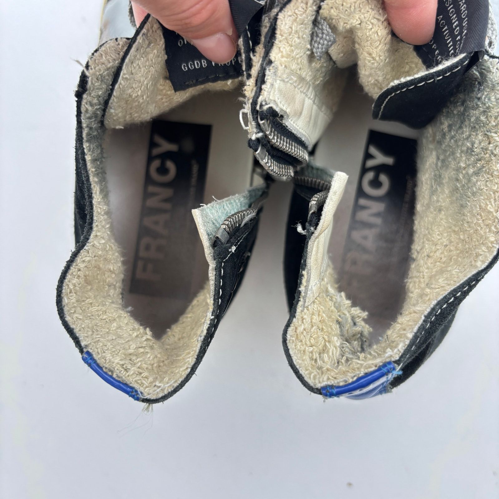 Golden Goose Golden Goose Francy Hi Top Skate Suede Sneakers Men's 41 Size US 8 / EU 41 - 10 Thumbnail