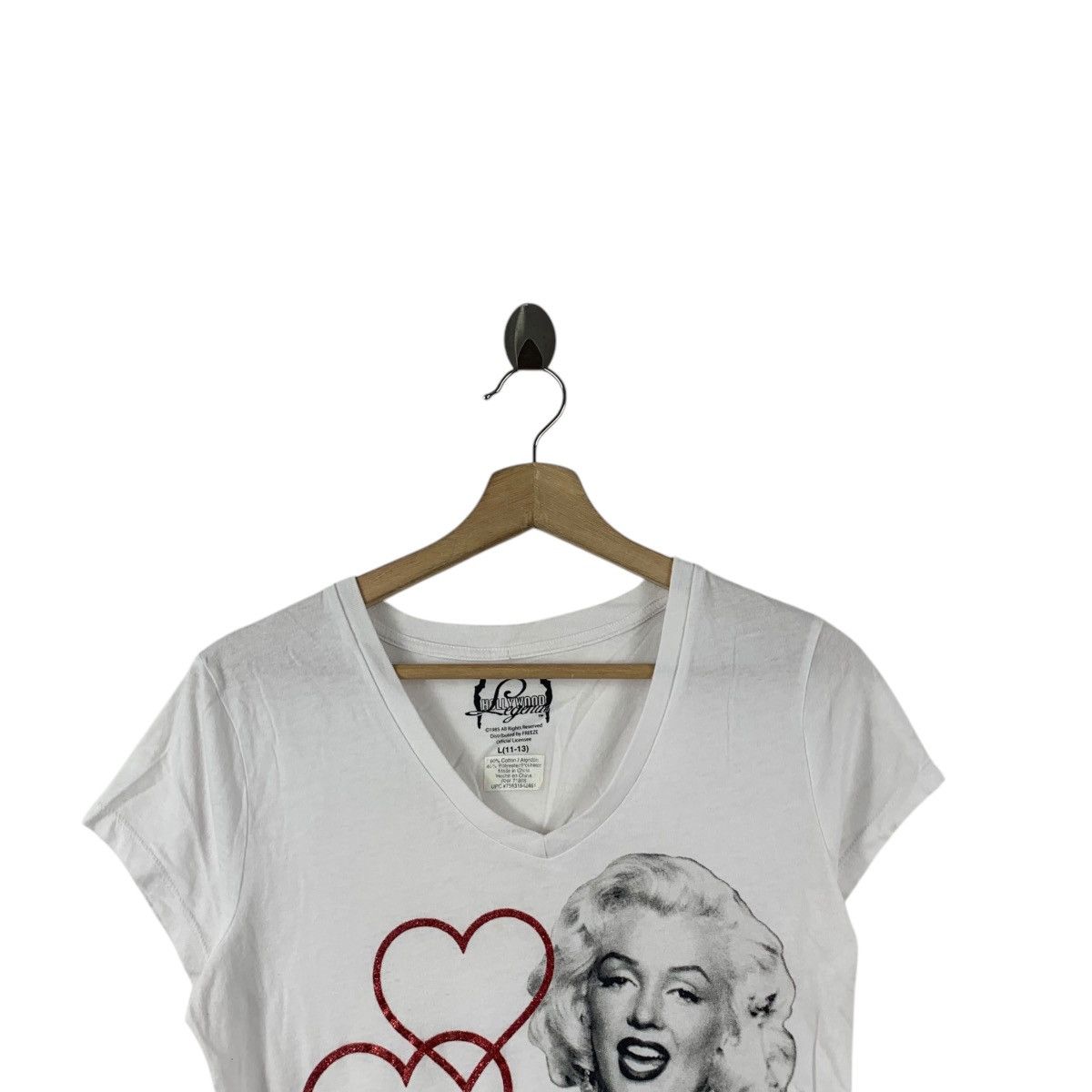 Marilyn Manson MARILYN MONROE HOLLYWOOD Legends Love Tee Shirt Top Size XS / US 0-2 / IT 36-38 - 2 Thumbnail