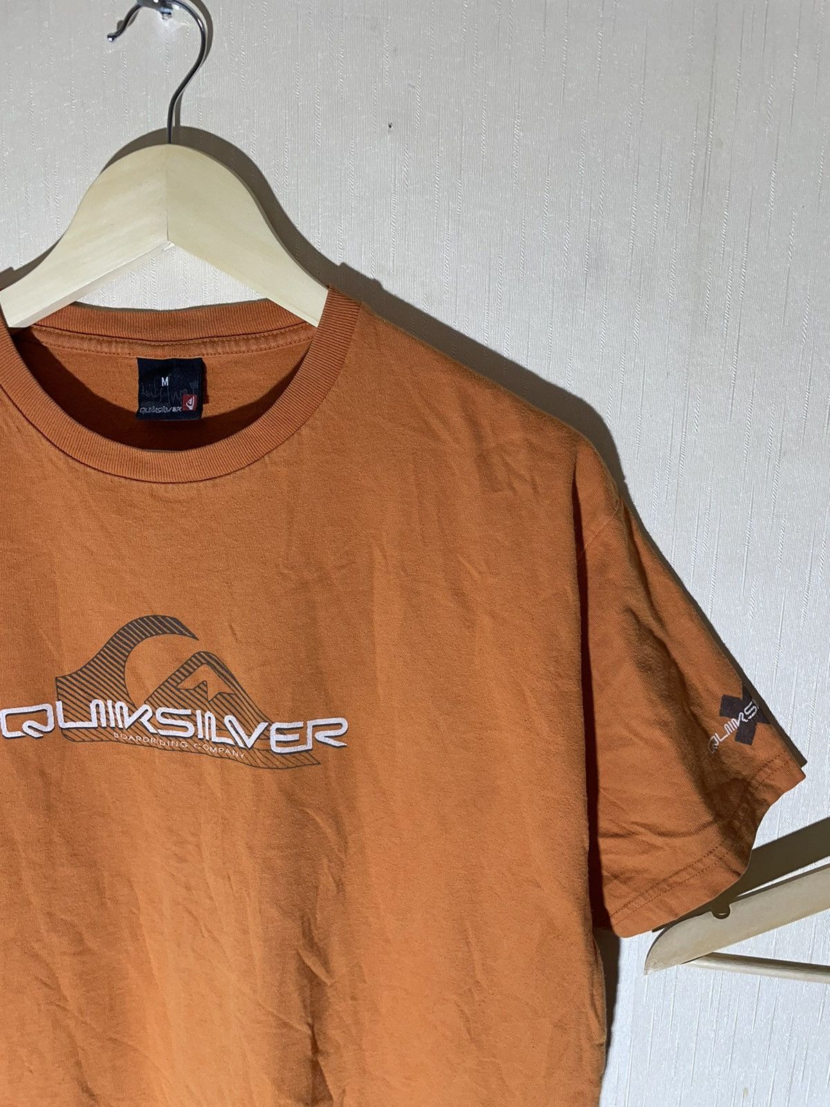 Quiksilver × Vintage Quiksilver surf style vintage T shirt 90s Size US M / EU 48-50 / 2 - 2 Thumbnail