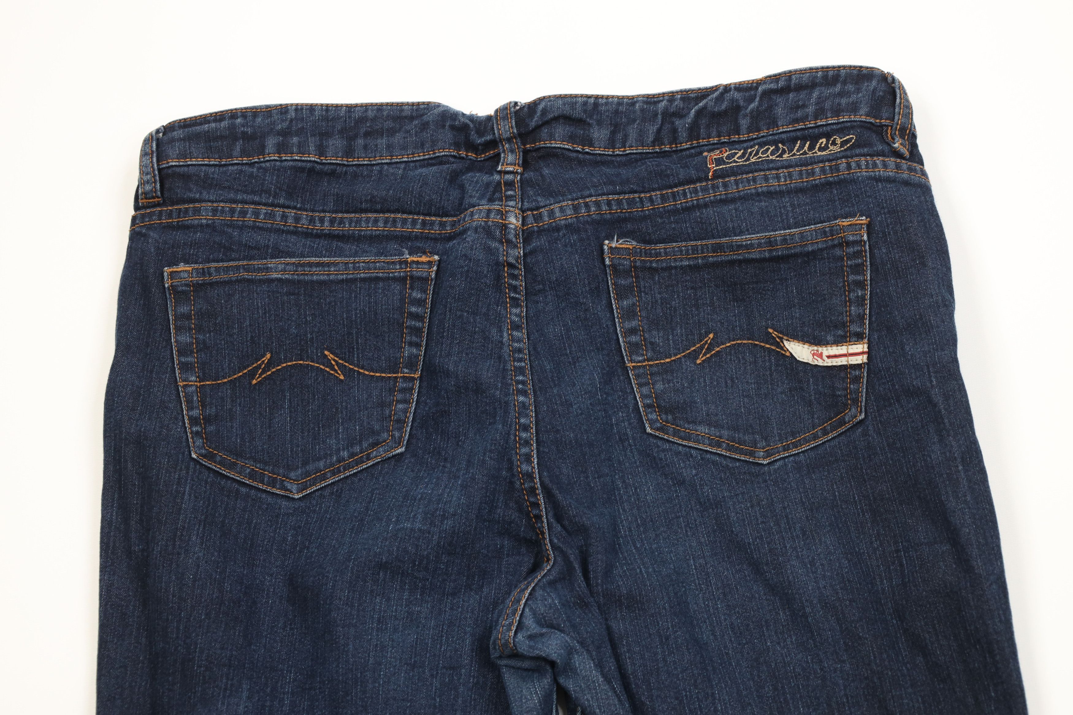 Vintage Vintage Y2K Parasuco Denim Cult Flared Wide Leg Denim Jeans Size 31" - 11 Thumbnail