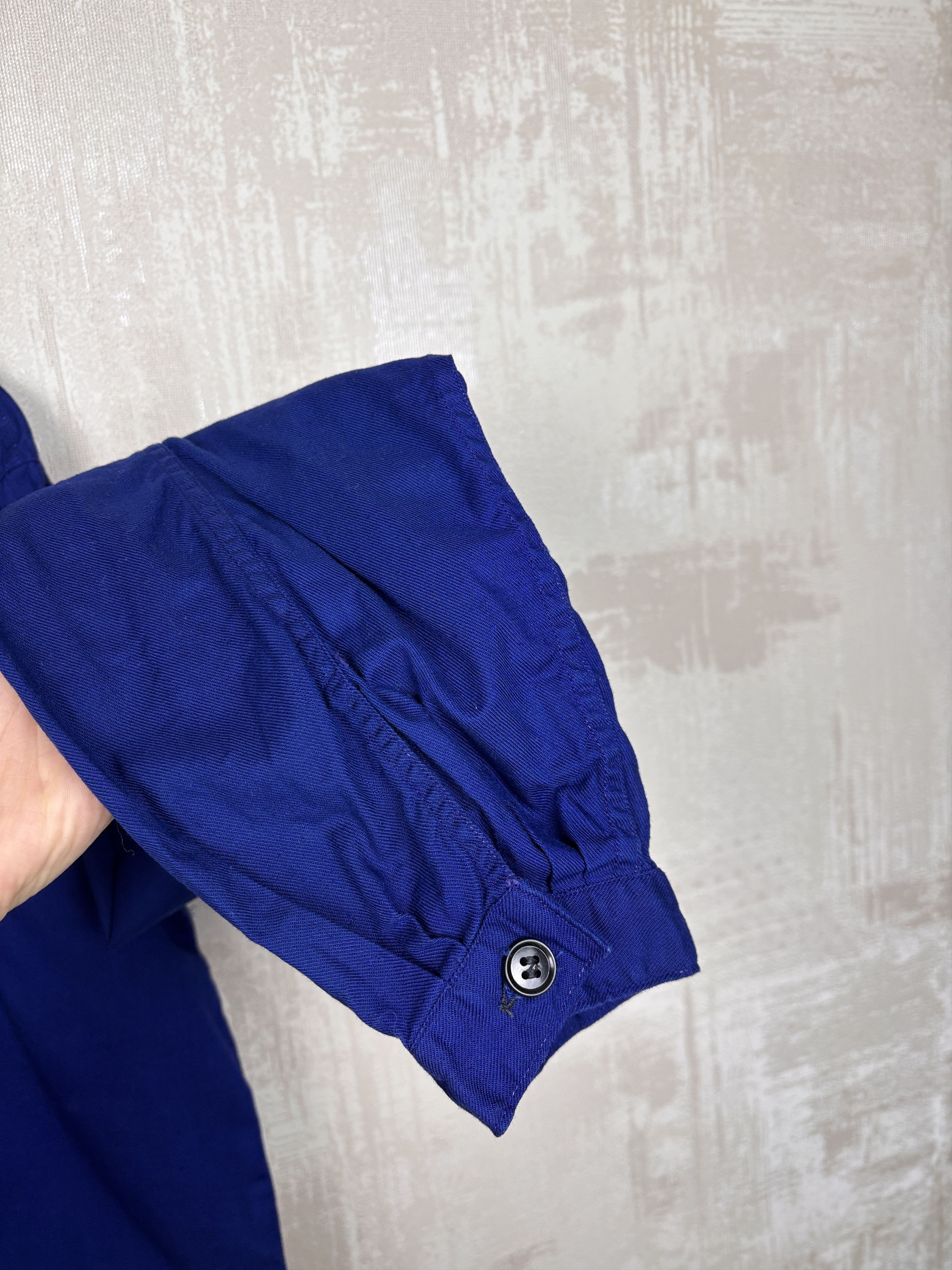 Le Laboureur Vintage Locontap Indigo Blue Work Jacket Chore French Size US L / EU 52-54 / 3 - 12 Thumbnail