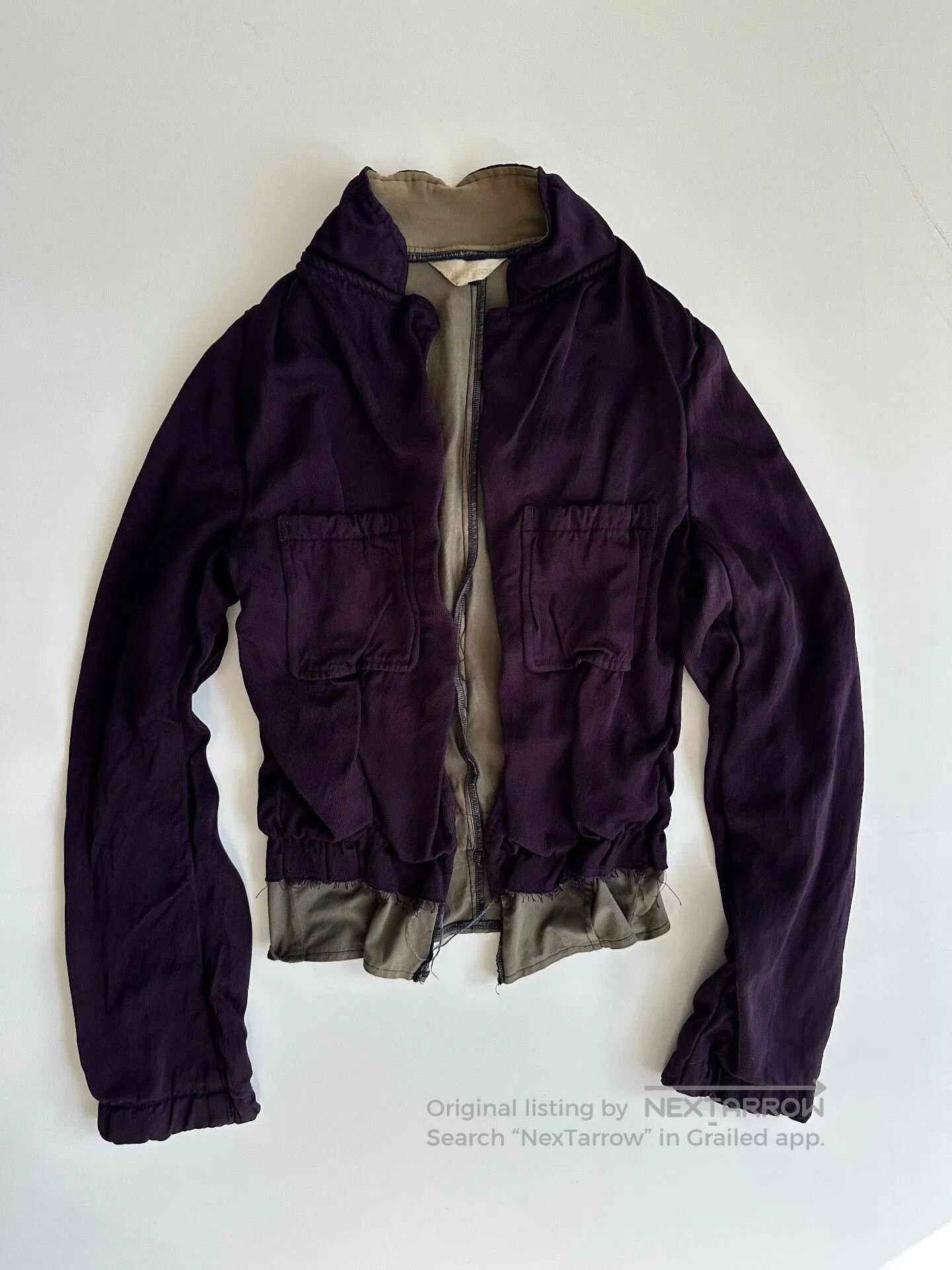 Comme des Garcons COMME DES GARCONS Layered Dyed Jacket. Size M / US 6-8 / IT 42-44 - 3 Thumbnail