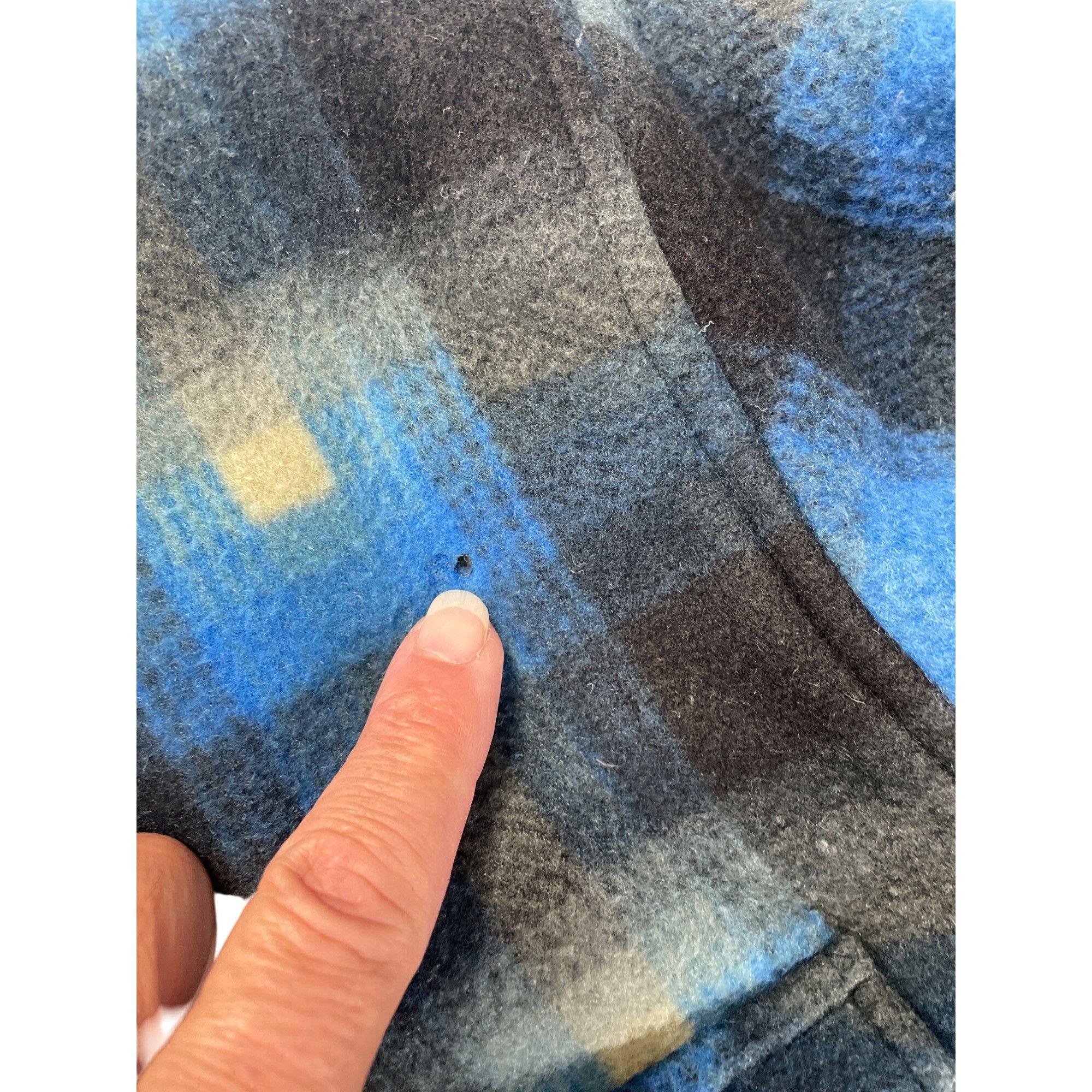 Other Maxxsel Mens Sherpa-Lined Buffalo Plaid Jacket Blue/Black XL Size US XL / EU 56 / 4 - 9 Thumbnail