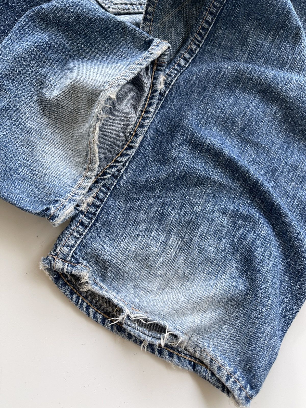 Japanese Brand Domingo Japan Distressed Denim Size US 28 / EU 44 - 11 Thumbnail