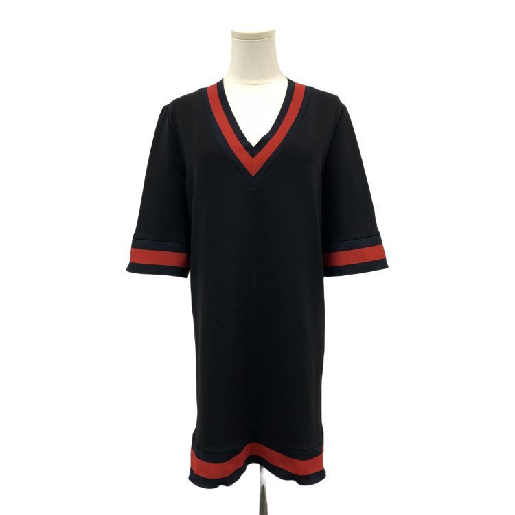 Gucci Gucci Web Trim Mini Dress Size M Size M / US 6-8 / IT 42-44 - 1 Thumbnail