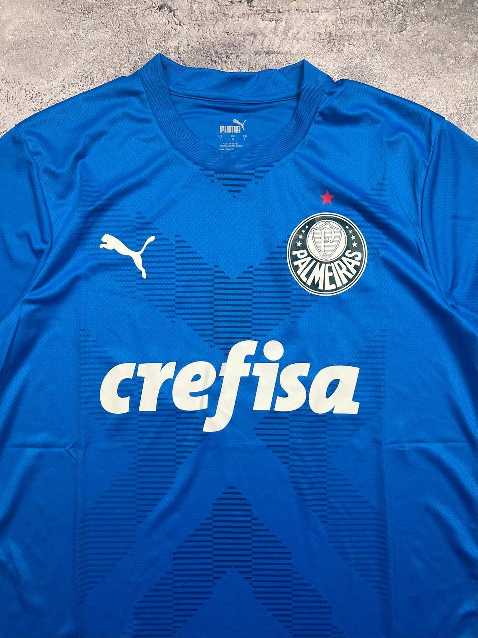 Puma Puma Palmeiras 2022 Jersey Brazil Streetwear Size US L / EU 52-54 / 3 - 4 Thumbnail