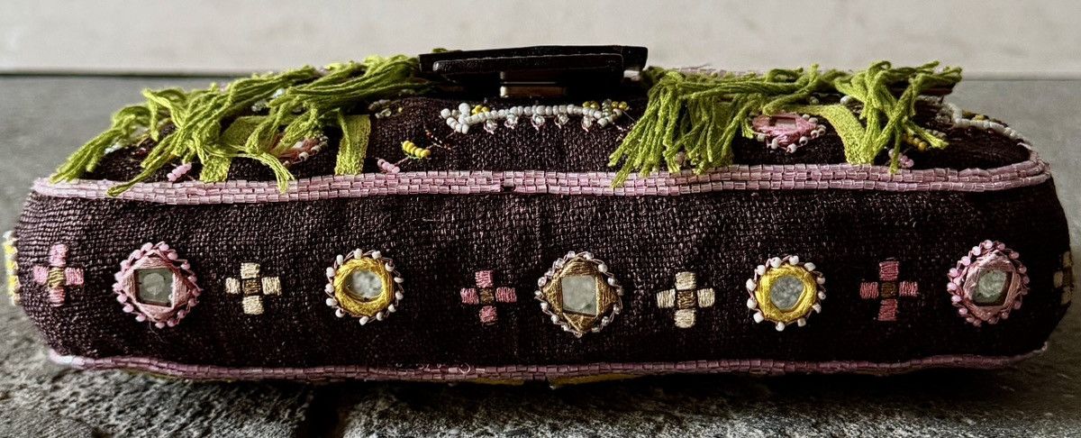 Fendi Fendi - Karl Lagerfeld - 2000's Beaded Fringe - Baguette Bag Size ONE SIZE - 8 Thumbnail