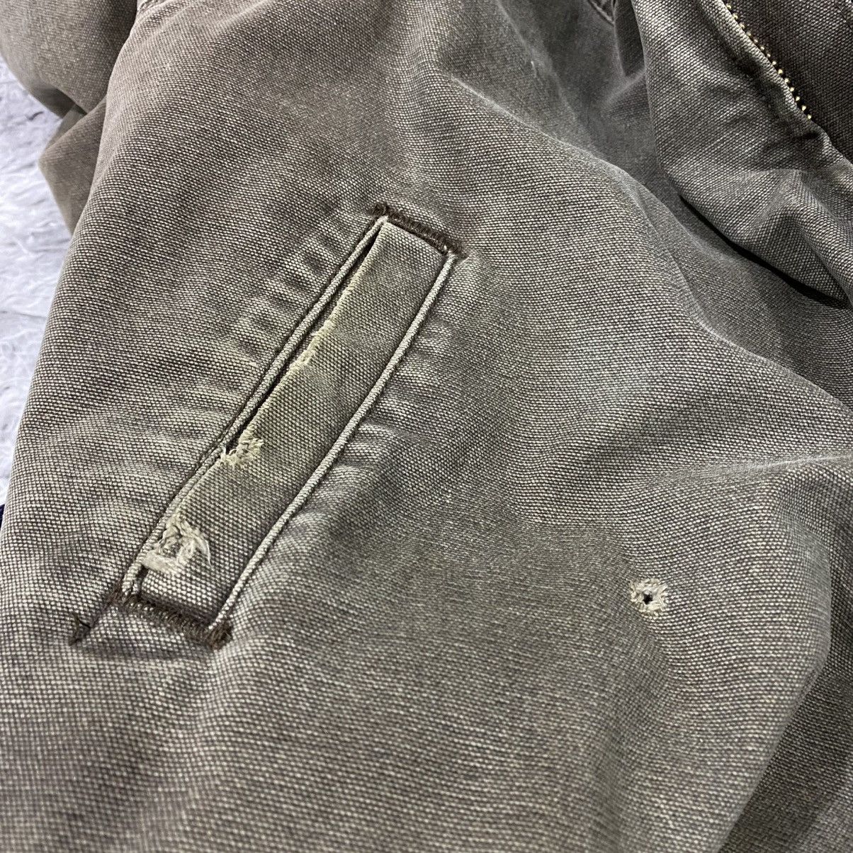 Carhartt Vintage carhartt jacket duck canvas santa fe work zipper Size US L / EU 52-54 / 3 - 13 Thumbnail