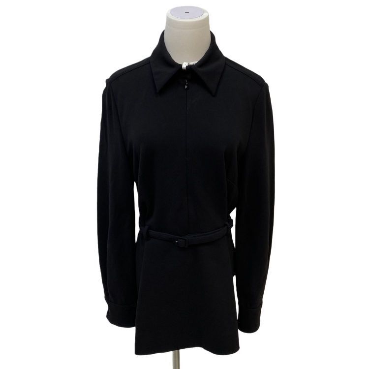 Valentino Valentino Belted Black Midi Dress Size 44 Size M / US 6-8 / IT 42-44 - 1 Thumbnail