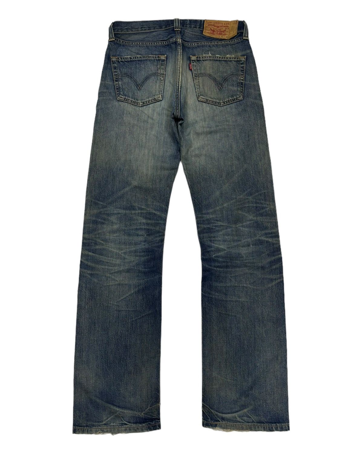 Levi's 🔥Levis 501 Japan Distressed Denim Jeans Size US 30 / EU 46 - 8 Thumbnail