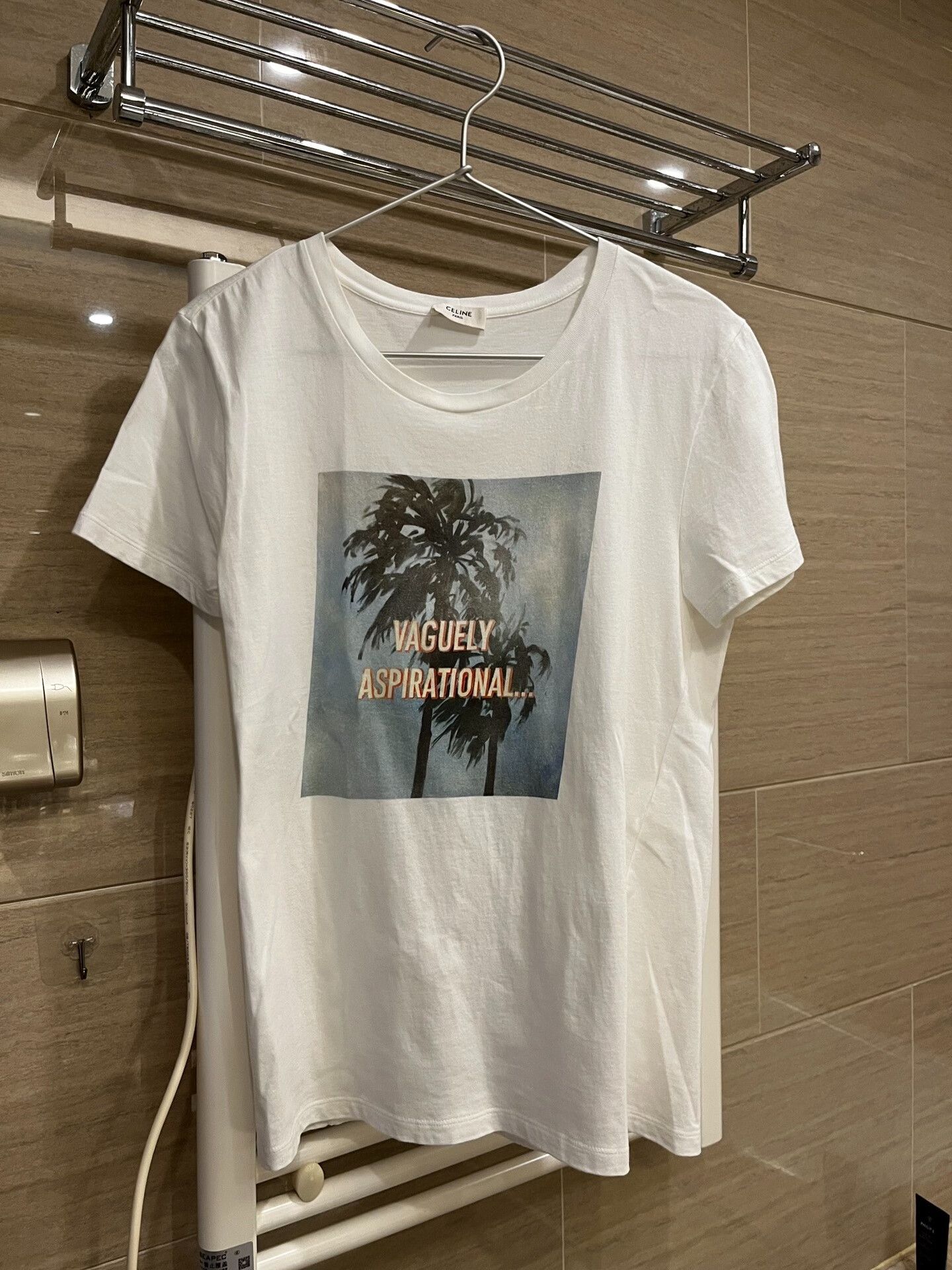 Celine Celine Short-Sleeve Coconut Tree T-shirt Size XS / US 0-2 / IT 36-38 - 1 Thumbnail