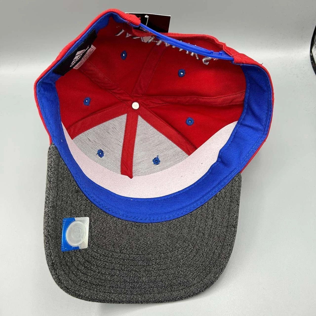 Adidas Kansas Jayhawks Hat Men Embroidered Strap Back Cap New Size ONE SIZE - 2 Thumbnail