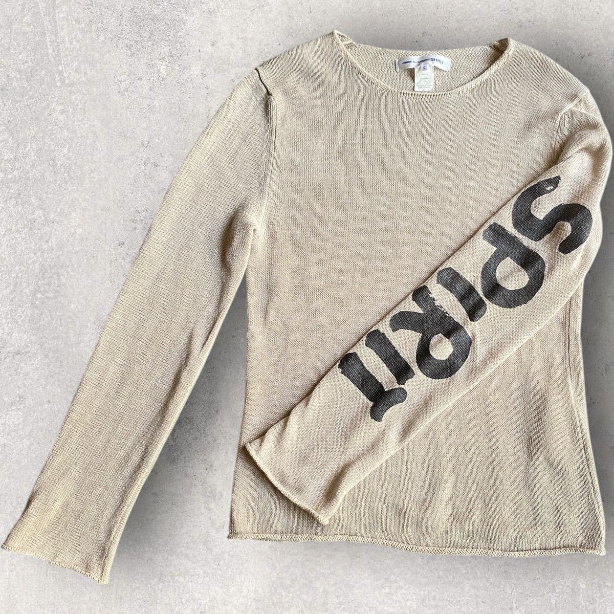 Comme des Garcons Linen Knit Sweater Size US S / EU 44-46 / 1 - 1 Thumbnail