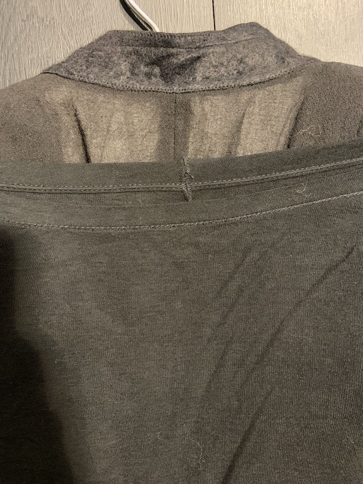 Rick Owens Rick Owens Wool Blazer with T-shirt Back Detail Size US S / EU 44-46 / 1 - 9 Thumbnail