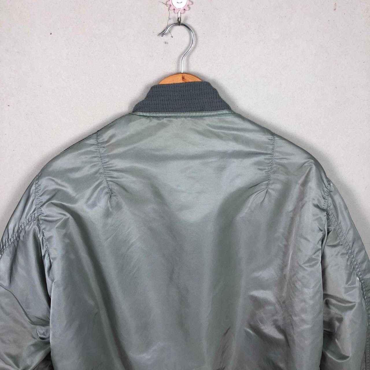 Alpha Industries Vintage Alpha Industries MA-1 Flight Jacket Bomber Jacket Size US L / EU 52-54 / 3 - 10 Thumbnail