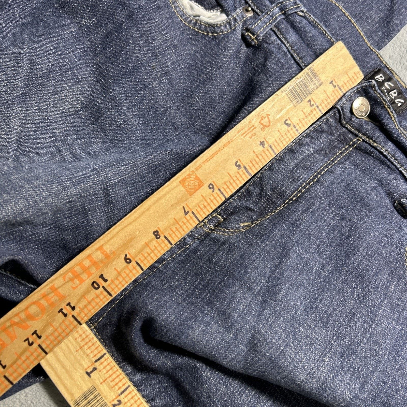 7 For All Mankind 2000s BCBG Beyond Baggy Jeans Womens 14 38x32 Hamilton Wide Size 36" / US 14 / IT 50 - 7 Thumbnail