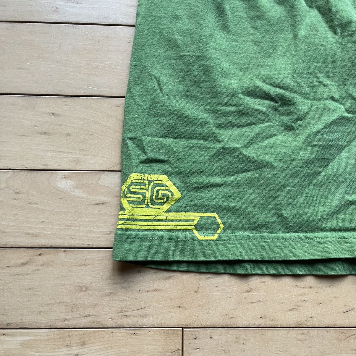 Vintage Green and yellow Vintage Y2K Roadster tee Size US XL / EU 56 / 4 - 6 Thumbnail
