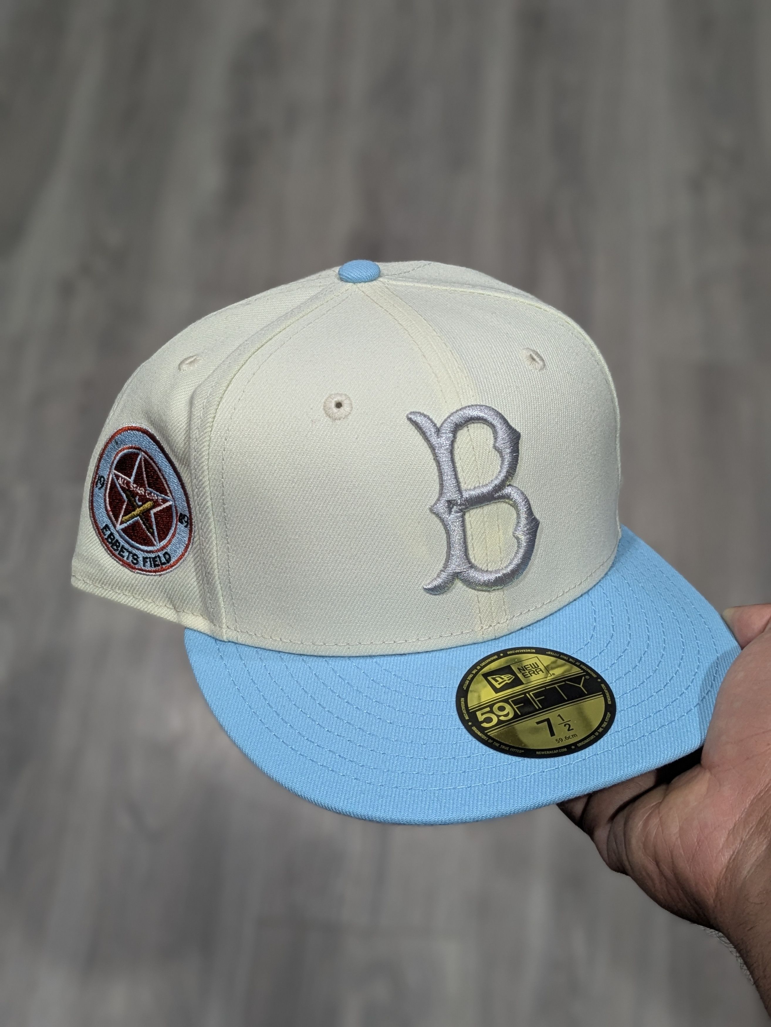 New Era New era 59fifty Brooklyn Dodgers 7 1/2 Ebbets blue limited Size ONE SIZE - 1 Thumbnail