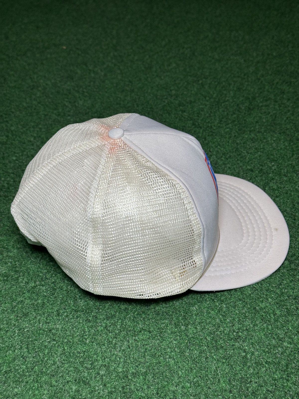 Vintage Vintage Kroger Supermarket 70s 80s Trucker Snapback Hat Size ONE SIZE - 2 Thumbnail