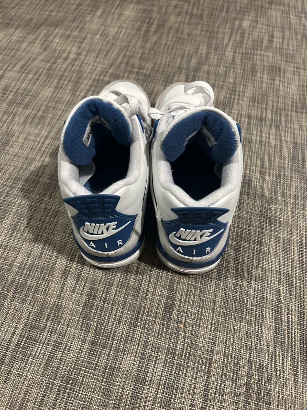 Nike Air Jordan 4 Retro Industrial Blue Size US 8.5 / EU 41-42 - 4 Thumbnail