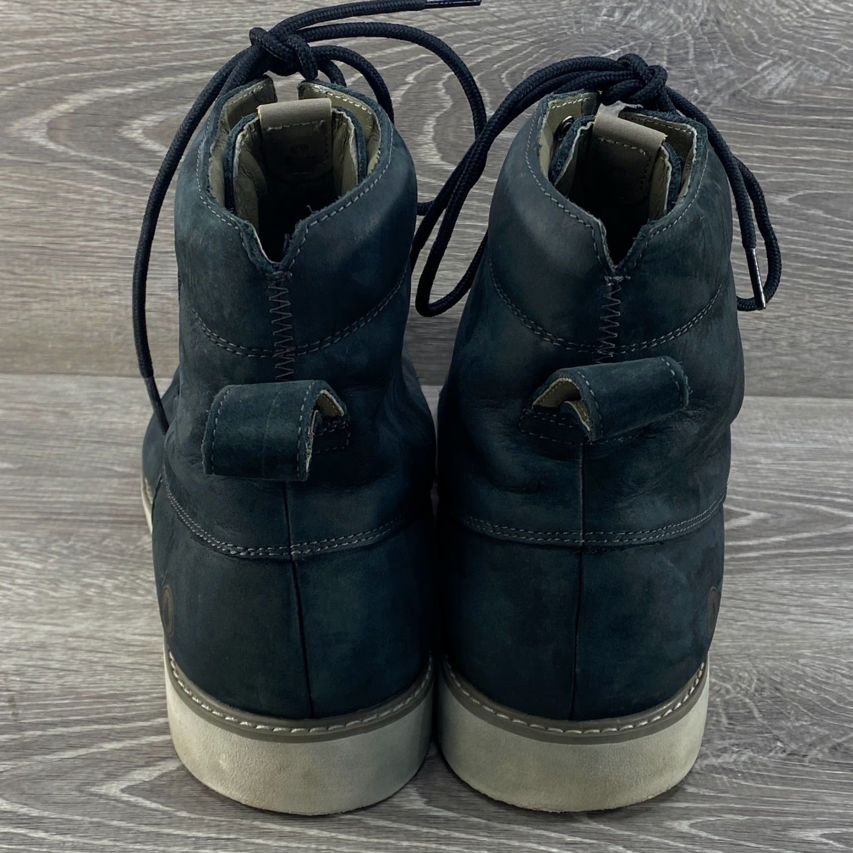Volcom Volcom Mens 13 Black Leather Boot Smithington Vibram Sole Hiking Winter Boots Size US 12 / EU 45 - 6 Thumbnail
