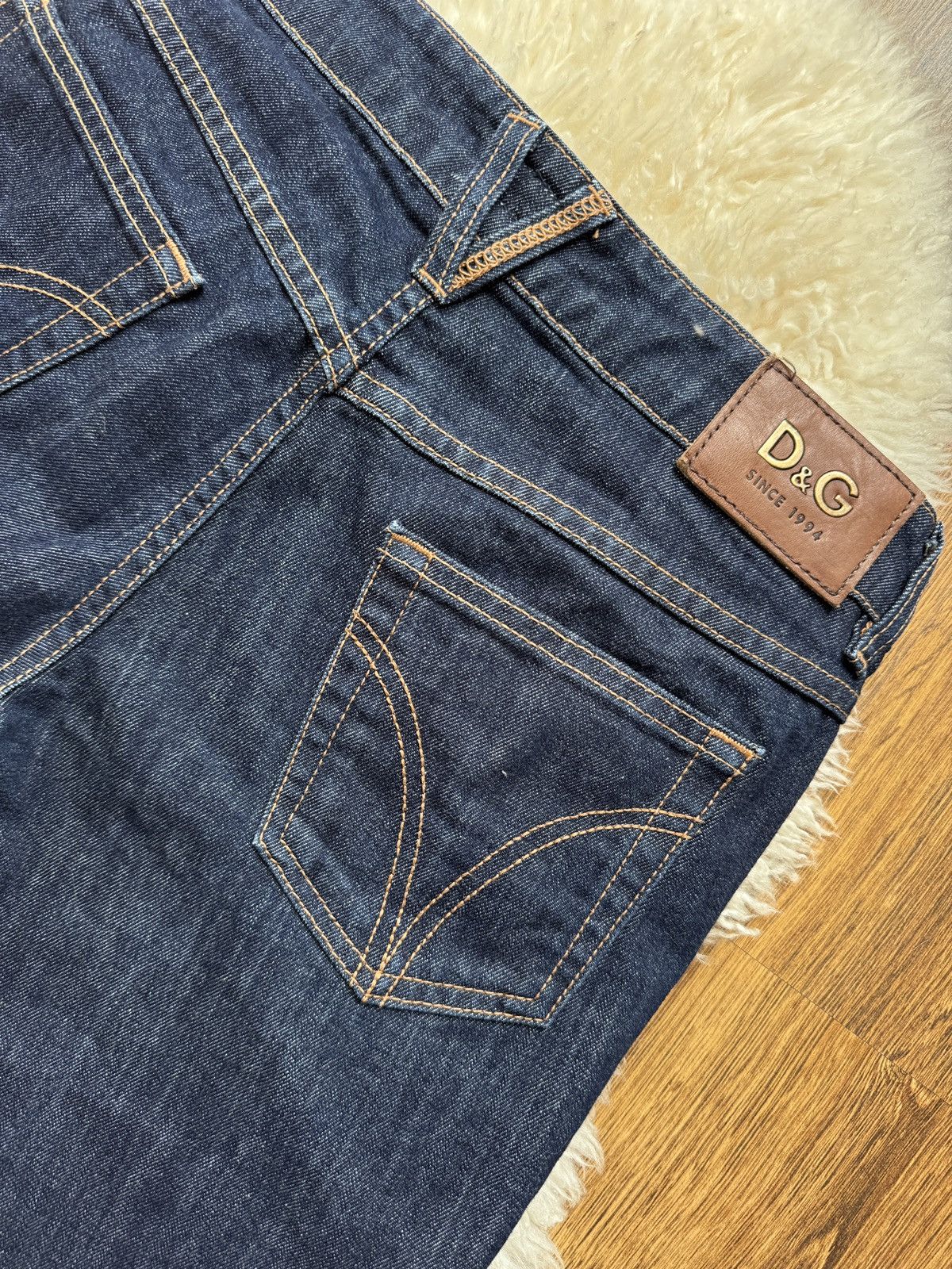 Dolce & Gabbana D&G Dolce & Gabbana Pretty Skinny Dark Blue Jeans – Size 27 Size 26" / US 2 / IT 38 - 5 Thumbnail