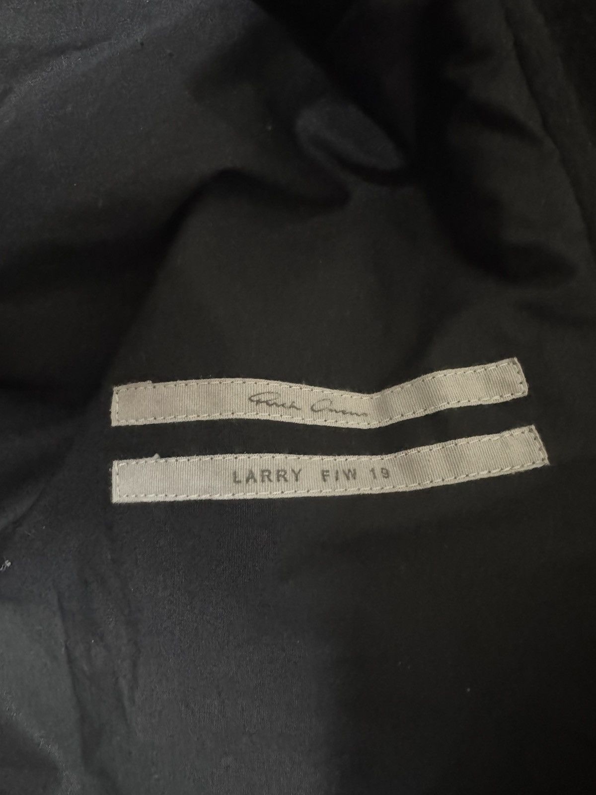 Rick Owens 19FW Larry Dustulator Jacket Size US M / EU 48-50 / 2 - 5 Thumbnail
