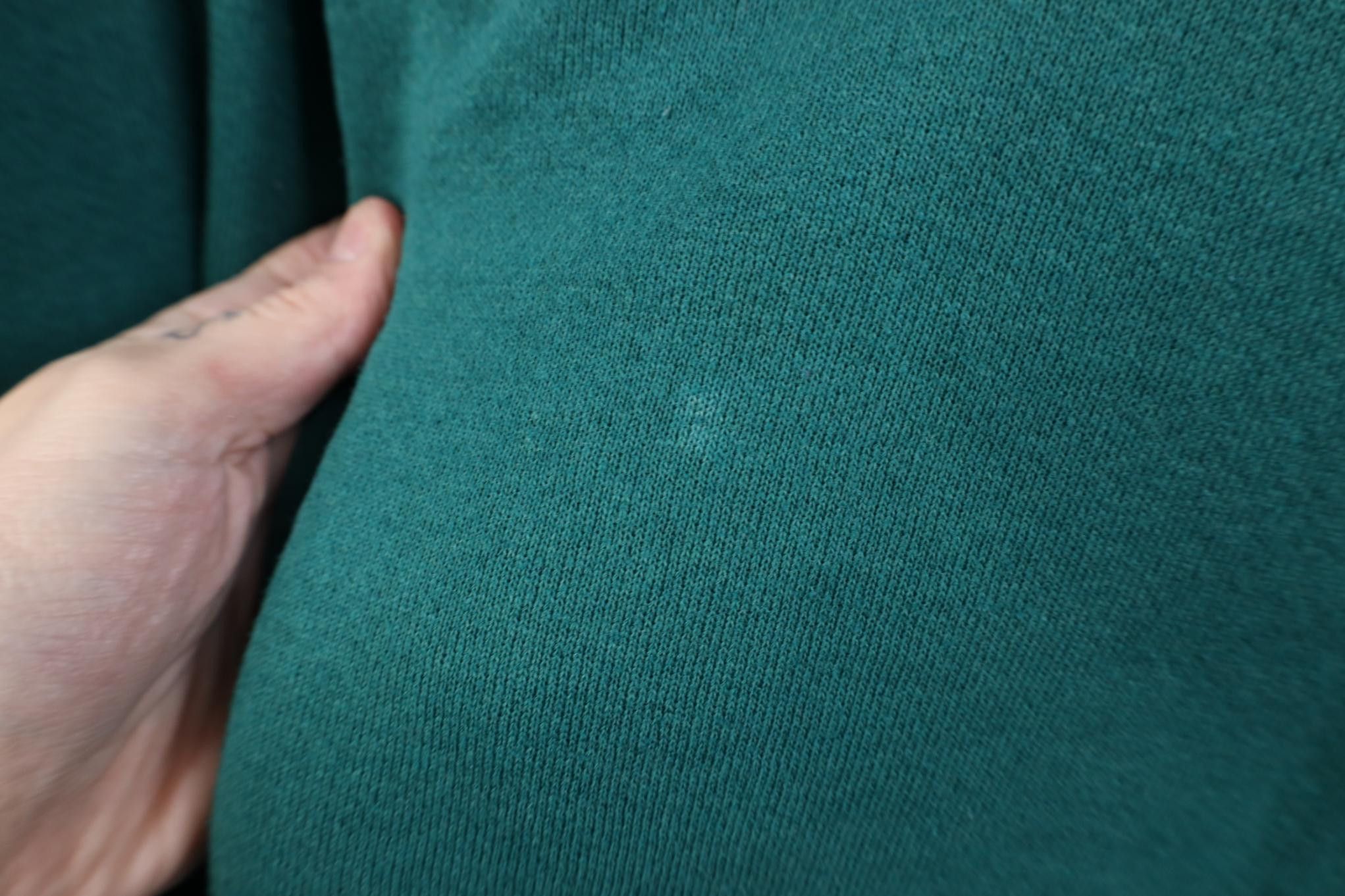Vintage Vintage 90s Streetwear Blank Crewneck Sweatshirt Teal Green Size US XXL / EU 58 / 5 - 4 Thumbnail