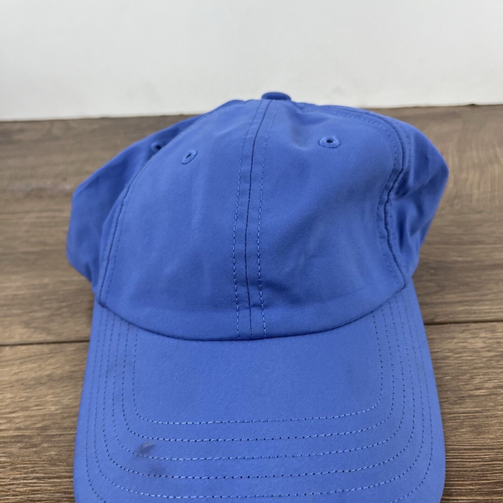 Adidas Adidas Blue Cap Hat Running Hat Blue Adjustable Hat Blue Adu Size ONE SIZE - 8 Thumbnail
